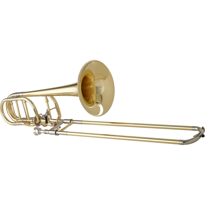 Getzen 3062AF Bass Trombone with Axial Flow Valve, Yellow Brass Bell