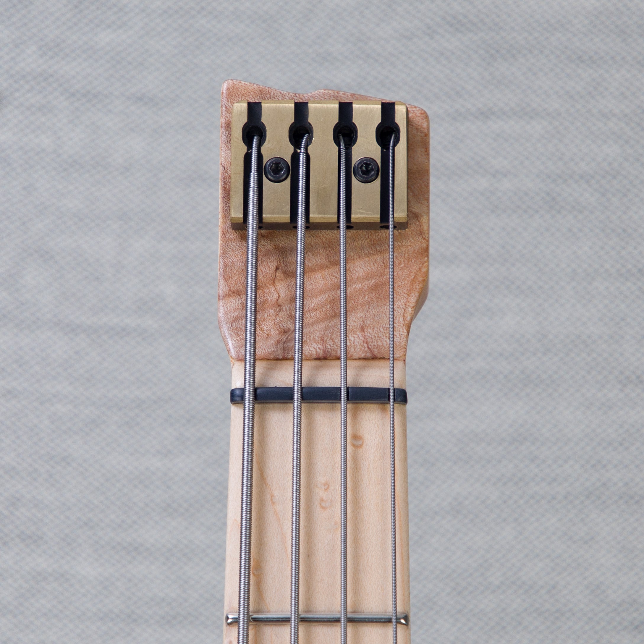 Brubaker Custom Shop NBS-4 Headless Electric Bass Guitar - Purple