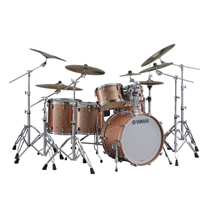 Yamaha Absolute Hybrid Maple 5-Piece Shell Pack - Pink Champagne Sparkle