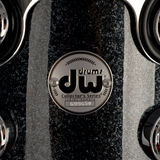 DW Collector's Maple VLT 333 4-Piece 22" Shell Pack - Gun Metal Sparkle Glass