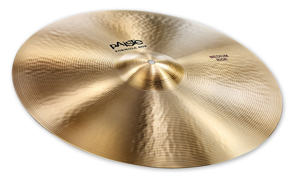 Paiste 1041722 Formula 602 Classic Medium Ride Cymbal - New,22 Inch