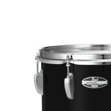 Pearl Championship CarbonCore Tenor Drums, Piano Black - 10/12/13/14-Inch Sonic Cut Configuration, 6-Inch Spock