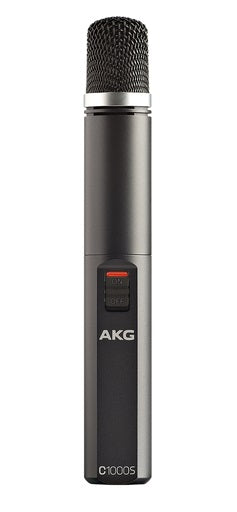 AKG C1000 S Cardioid / Hypercardioid Small Diaphragm Condenser Microphone