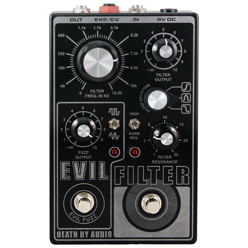 Death By Audio Evil Filter Guitar Pedal