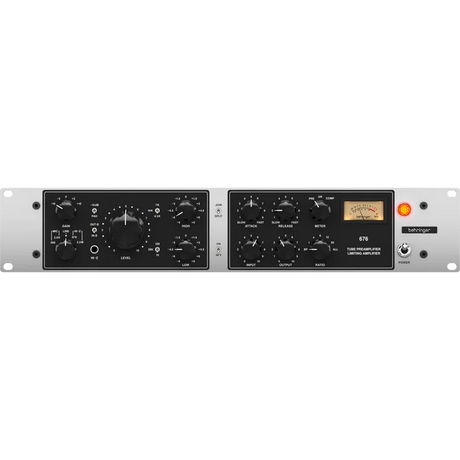 Behringer 676 Classic Vacuum Tube Preamplifier and FET-Style Compressor with Midas Transformers