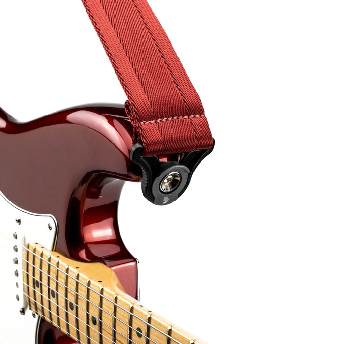 Planet Waves Auto Lock Guitar Strap - Blood Red