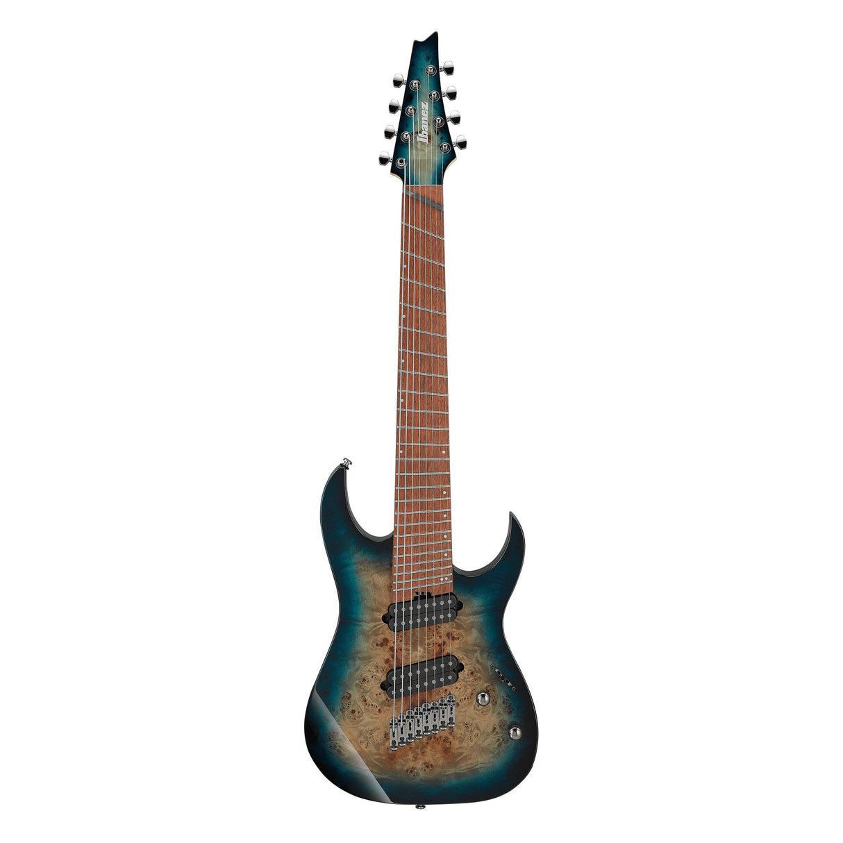 Ibanez RGMS8PB 8-String Multi-Scale Electric Guitar - Cosmic Blue Starburst