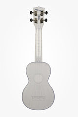 Kala Waterman Soprano Composite Translucent Ukulele - Gloss All Clear - New