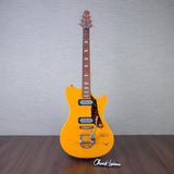 Powers Electric A-Type Electric Guitar - Signal Yellow - #B058
