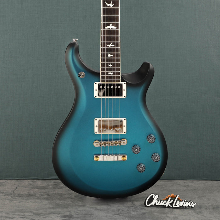 PRS S2 McCarty 594 Electric Guitar - Blue Metallic With Black Burst Custom Color - New