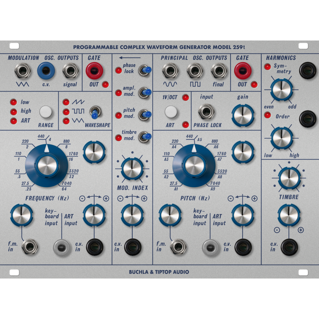 Tiptop Audio Buchla 259t Programmable Complex Waveform Generator Eurorack Module