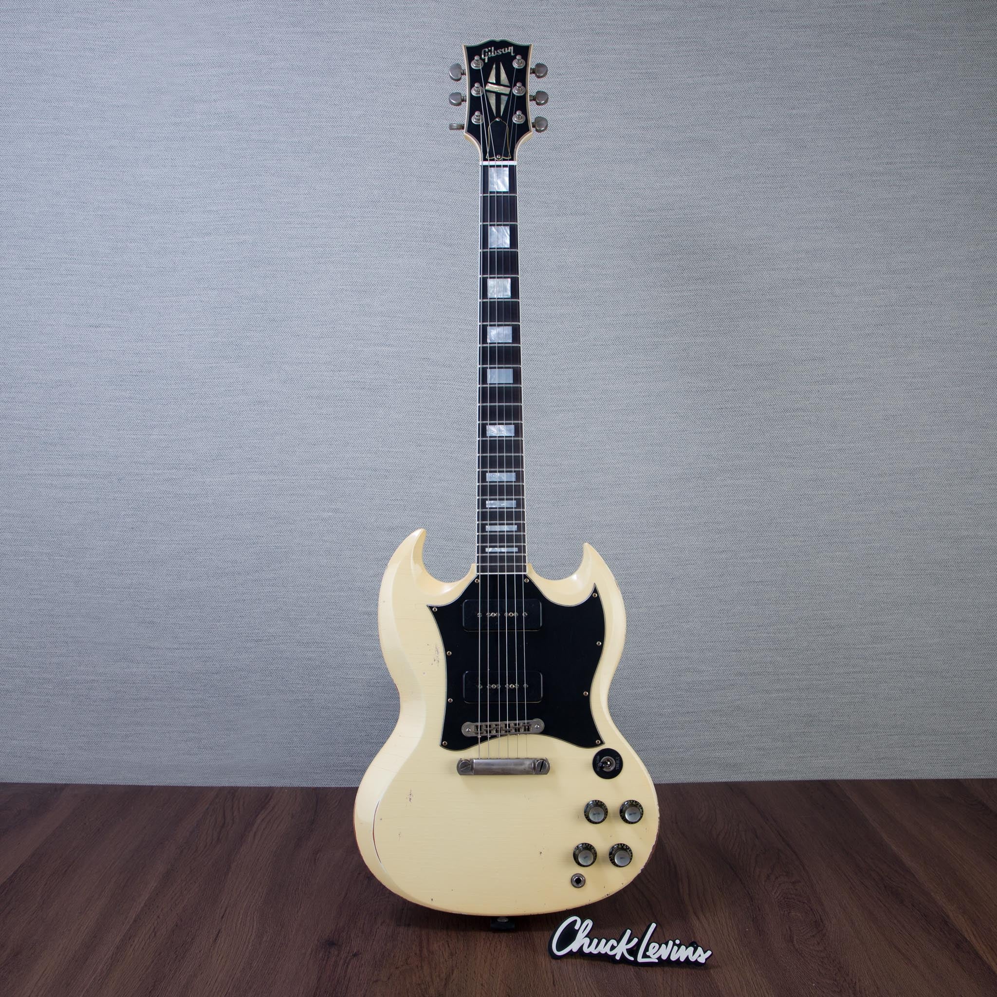 Gibson Custom Shop Murphy Lab SG Custom P-90 Batwing Electric