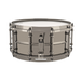 Ludwig Universal Metal 6.5x14 Brass Shell Snare Drum, Black Nickel Hoops