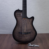 Godin MultiAc Grand Concert SA Nylon String Acoustic-Electric Guitar - Trans Black - CHUCKSCLUSIVE - #26317974