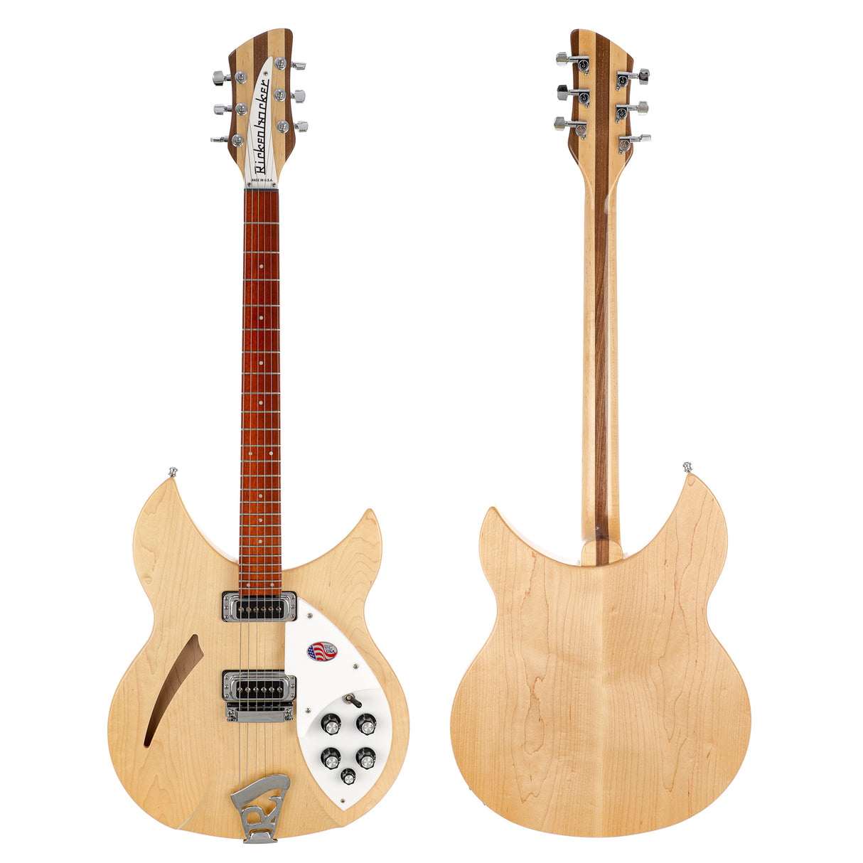 Rickenbacker 330 Semi-Hollow Electric Guitar - Mapleglo - New