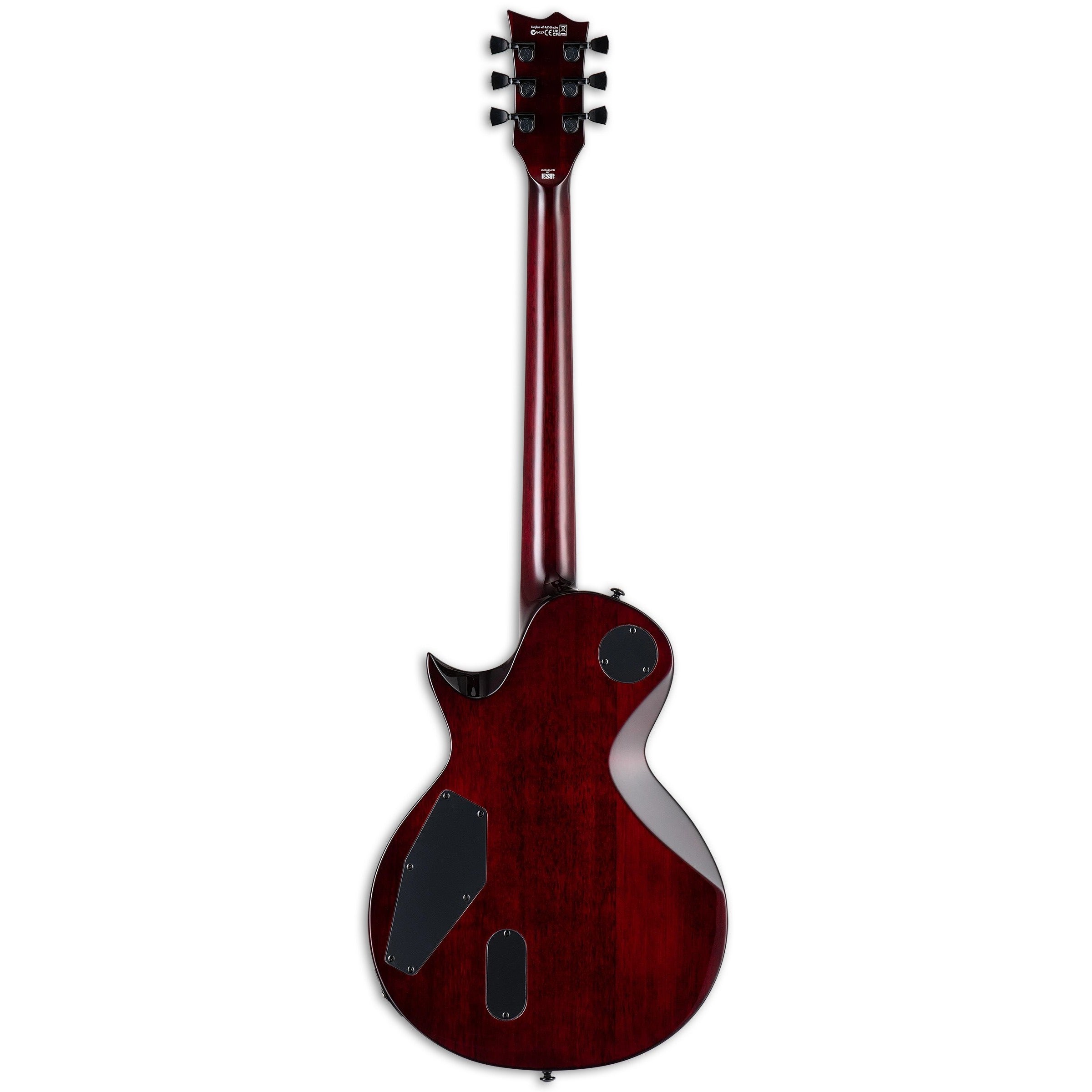 ESP LTD EC-1000 QM Electric Guitar - See Thru Black Cherry – Chuck