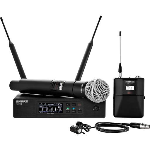 Shure QLXD124/85 Lavalier Wireless Microphone System - H50 Band