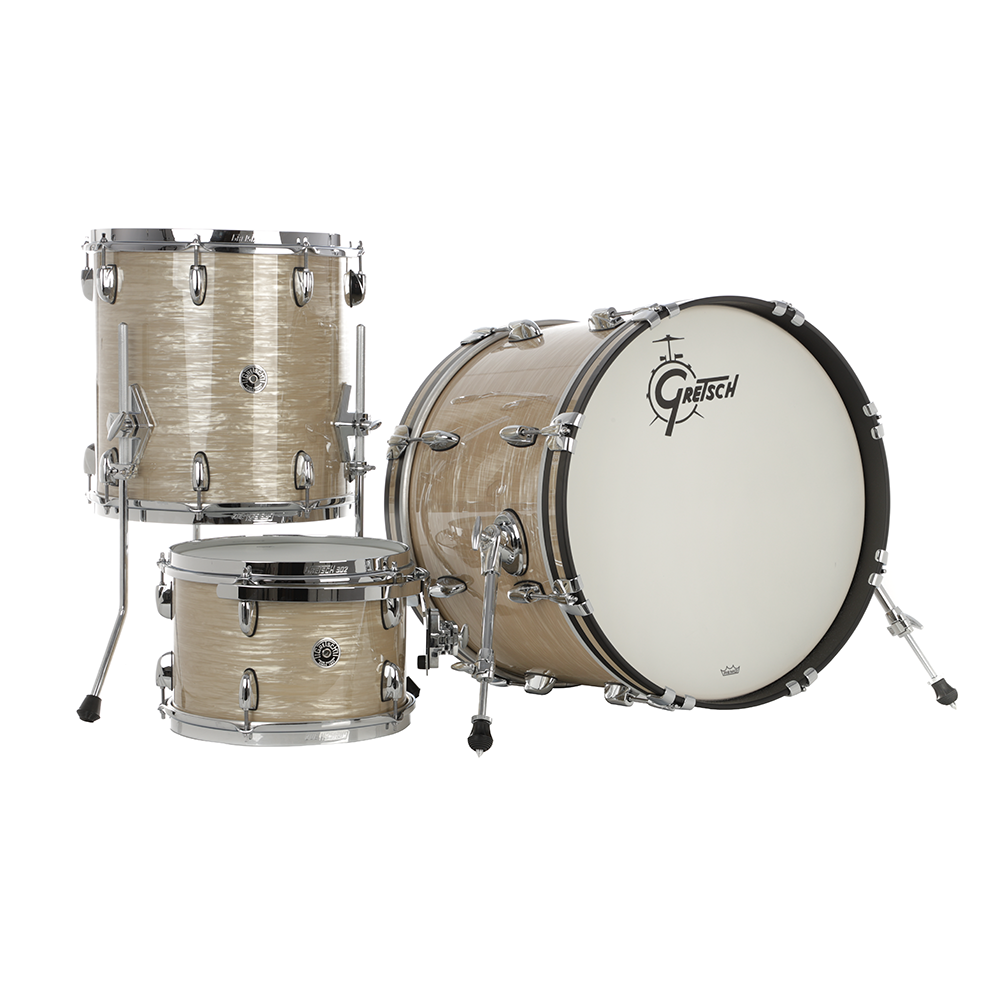 Gretsch Brooklyn 3-Piece Drum Shell Pack - Creme Oyster