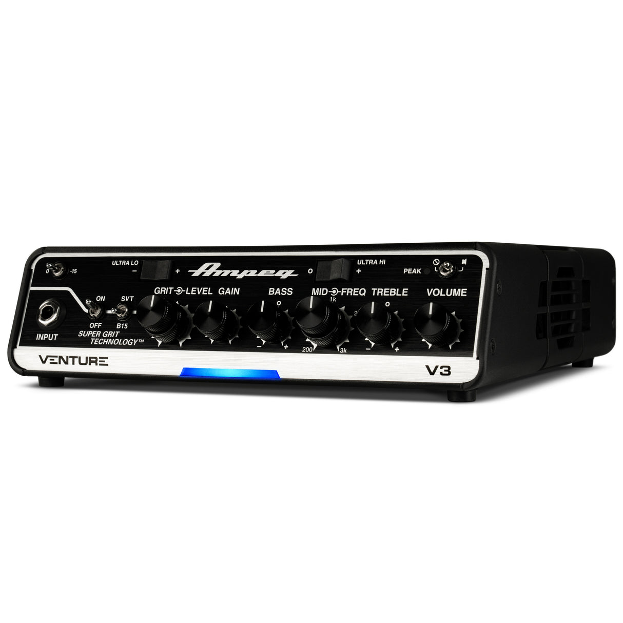 Ampeg Venture V3 300-Watt Solid State Bass Amplifier Head