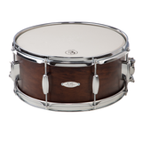 C&C Drum Company Player Date II 6.5x14 Snare Drum - Brown Mahogany Stain