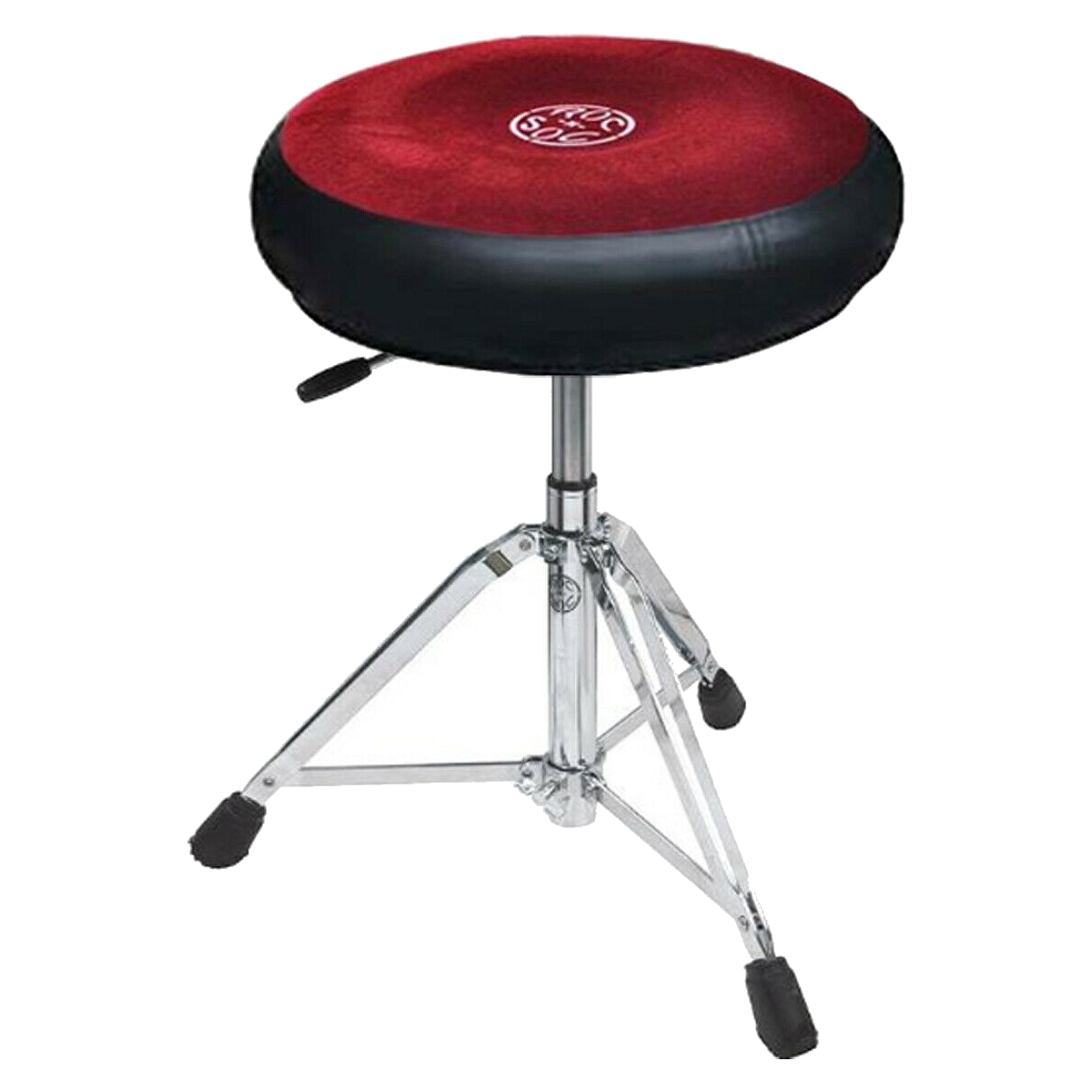 Roc N Soc NR-R-R Nitro Rider Drum Throne, Round Seat - Red