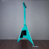 ESP USA V-II FR Electric Guitar - Midori Gold Sparkle - #US24235 - Mint, Open Box