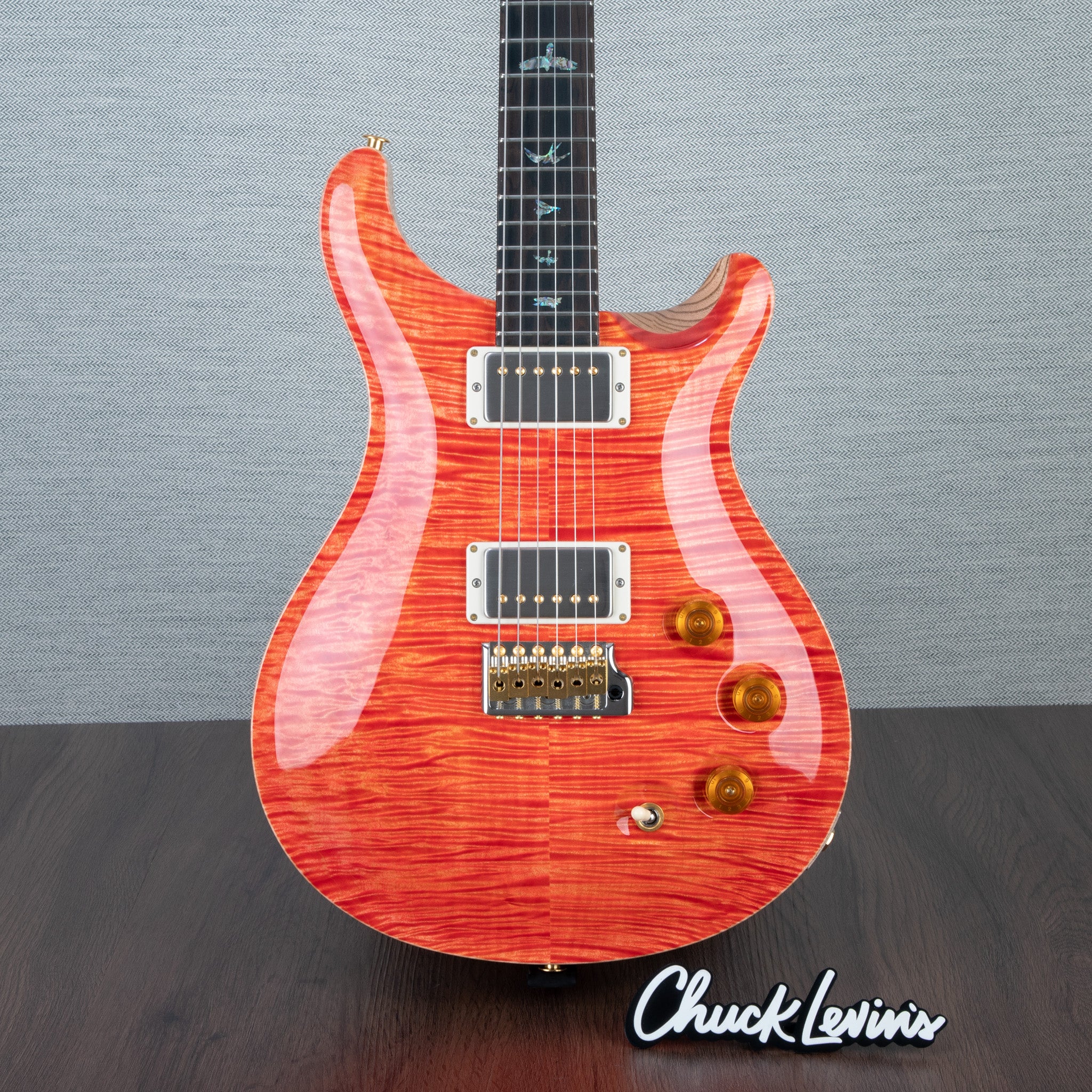 PRS Wood Library DGT Electric Guitar - Private Stock Salmon Finish