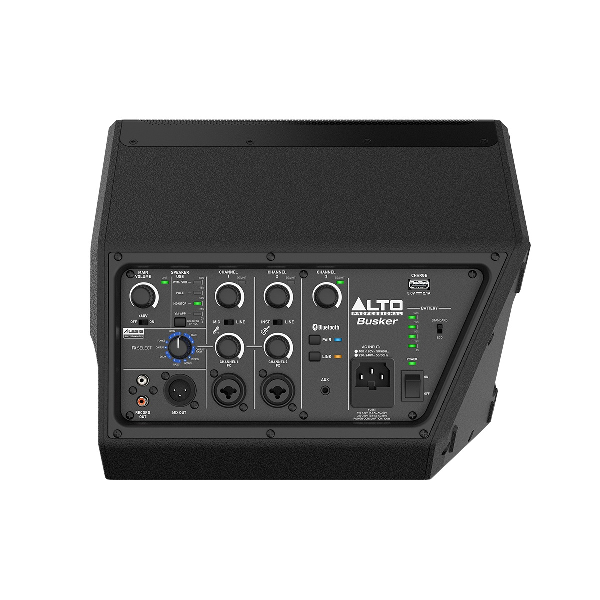 Alto Busker 200-Watt Battery-Powered Portable PA Speaker – Chuck Alto Busker 200-Watt Battery-Powered Portable PA Speaker – Chuck