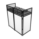Gator Frameworks GFW-DJFACADE Black Collapsible DJ Facade
