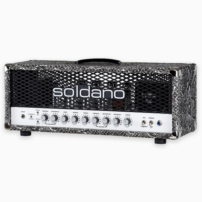 Soldano SLO-100 Custom 100 Watt Tube Amplifer Head - Snake Skin Tolex