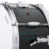 Tama Star Bubinga 8x14 Snare Drum - Dark Green Cordia