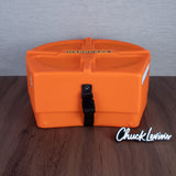 Hardcase HNP14SO 14-Inch Snare Drum Case - Orange
