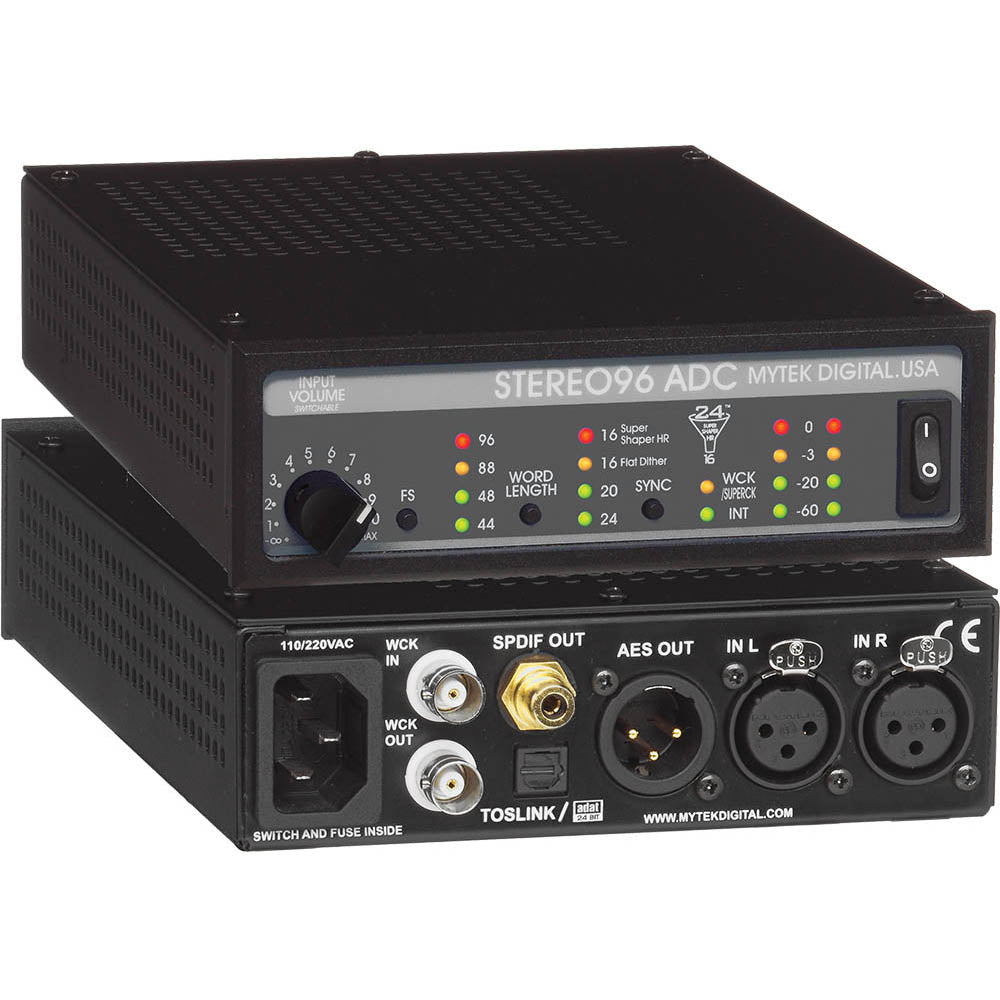 Mytek Digital STEREO96ADC AD/DA Converters - New