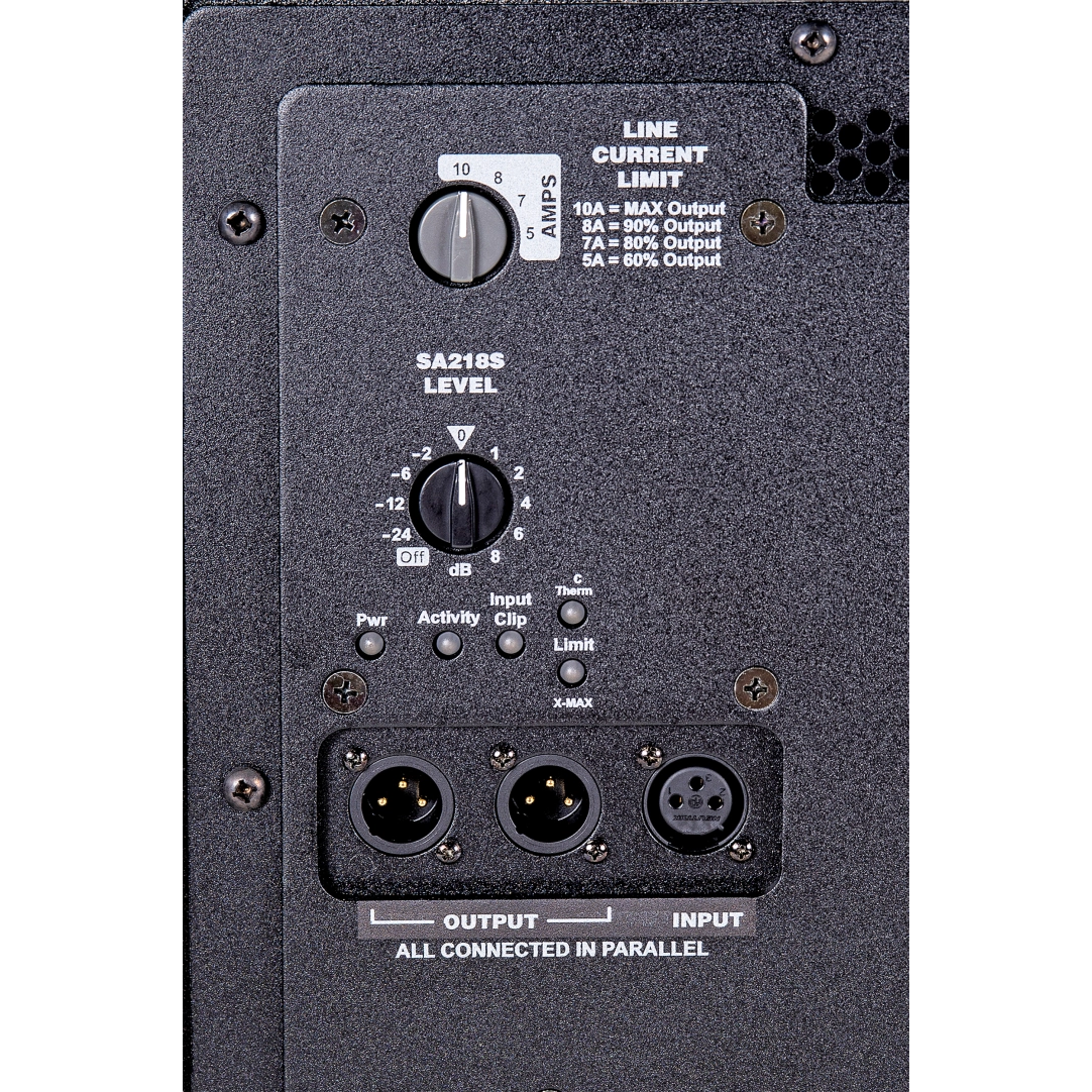 Yorkville SA218S Synergy Series 2 x 18-Inch Powered Sub