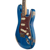 Fender Custom Shop 1969 Stratocaster Heavy Relic - Sapphire Blue Transparent - CHUCKSCLUSIVE - #R117235