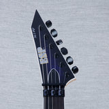 ESP USA M-1 DX FR Electric Guitar - Dark Blue Sunburst - #US24257 - Mint, Open Box