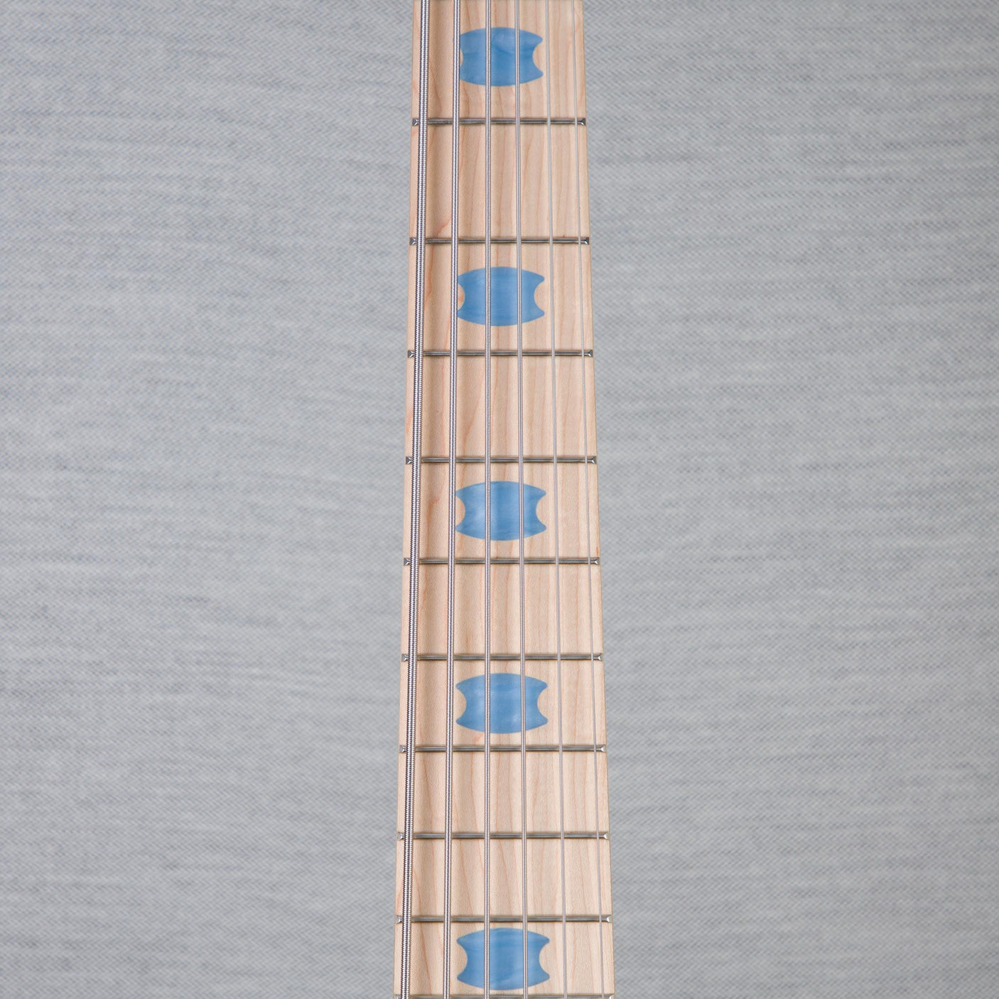 Spector Euro 6 LT Poplar Burl Over Ash 6-String Electric Bass Guitar - Faded Light Blue Gloss - CHUCKSCLUSIVE - #]C121NB23299