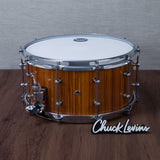 Tama 7 x 14-Inch S.L.P. G-Maple Snare Drum - Gloss Natural Zebrawood