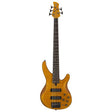 Yamaha TRBX605FM 5-String Eletric Bass Guitar - Matter Amber - New
