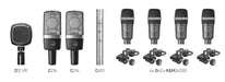 AKG Drum Set Premium Reference Drum Microphone Package