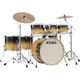 Tama Superstar Classic 7-Piece Shell Pack, Exotic Lacquer Finish - Gloss Lacebark Pine Fade