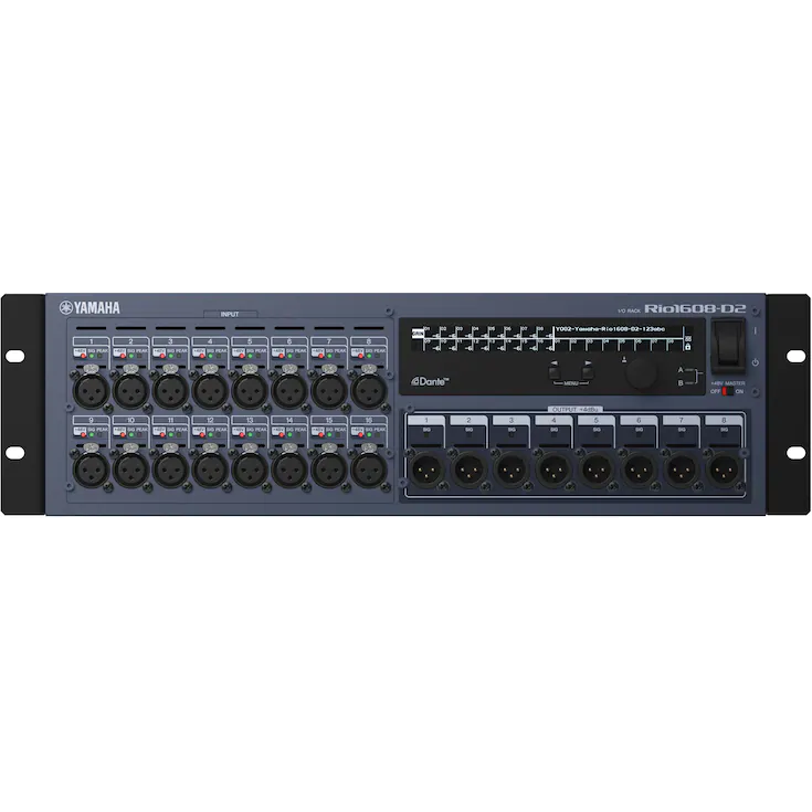 Yamaha Rio1608-D2 16-input 8-output Dante Stage Box – Chuck