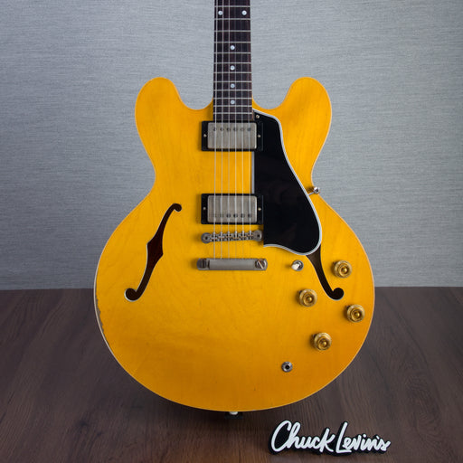 Gibson Murphy Lab 1958 ES-335 Reissue Semi-Hollowbody Electric Guitar - Heavy Aged Dirty Blonde - #A840115