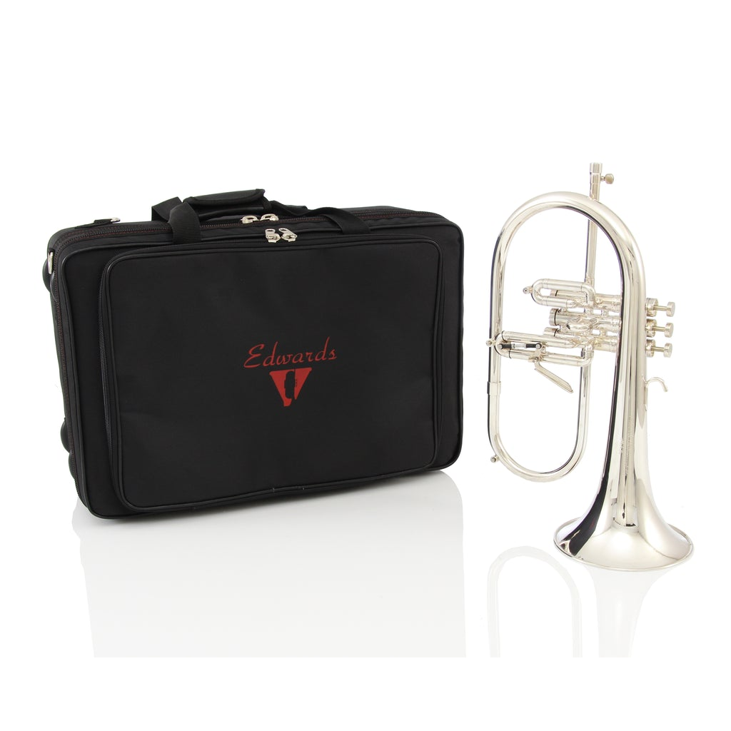 Edwards X-19 Flugelhorn - Silver Plated