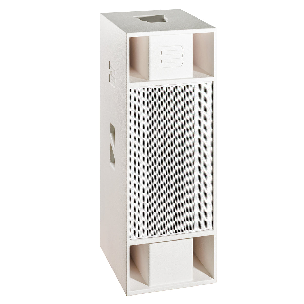BASSBOSS Sublim8 Column PA Speaker wIth 18-inch Sub - White