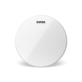 Evans 14" Hybrid White Marching Snare Drum Head - New,14 Inch