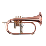 Adams F5 Flugelhorn with Copper Bell - Clear Lacquered