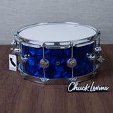 DW 6.5 x 14-Inch Collector's Series Maple Snare Drum - Blue Moonstone