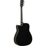 Yamaha FGC-TA Transacousitc Acoustic Electric Guitar - Black