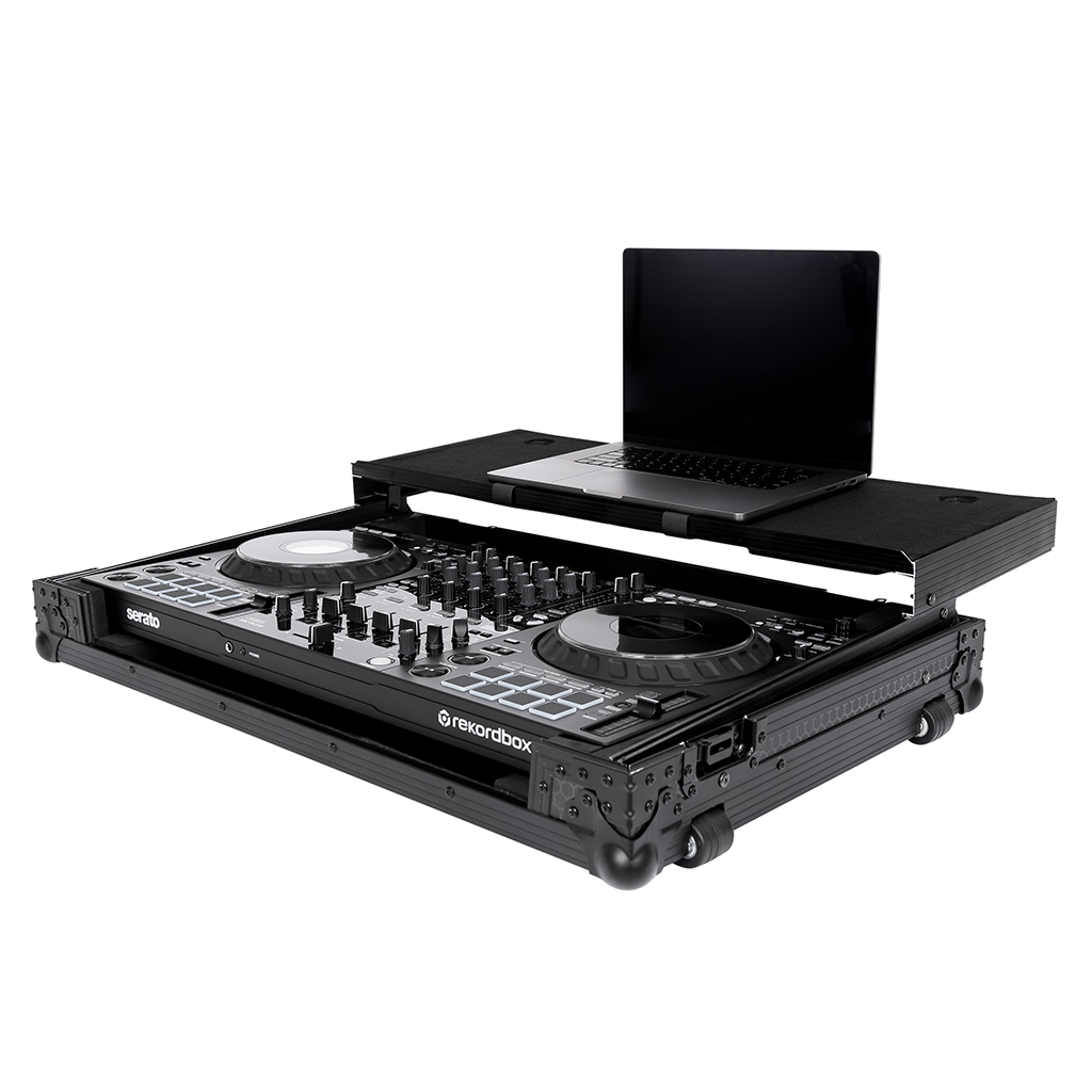 Pioneer DDJFLX-10 Bundle with Headlner Black Case with Laptop Stand